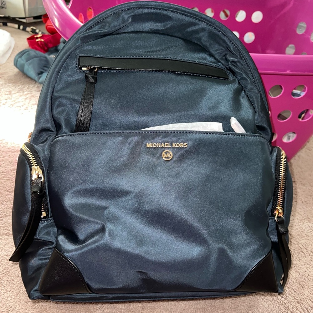 Authentic mk backpack